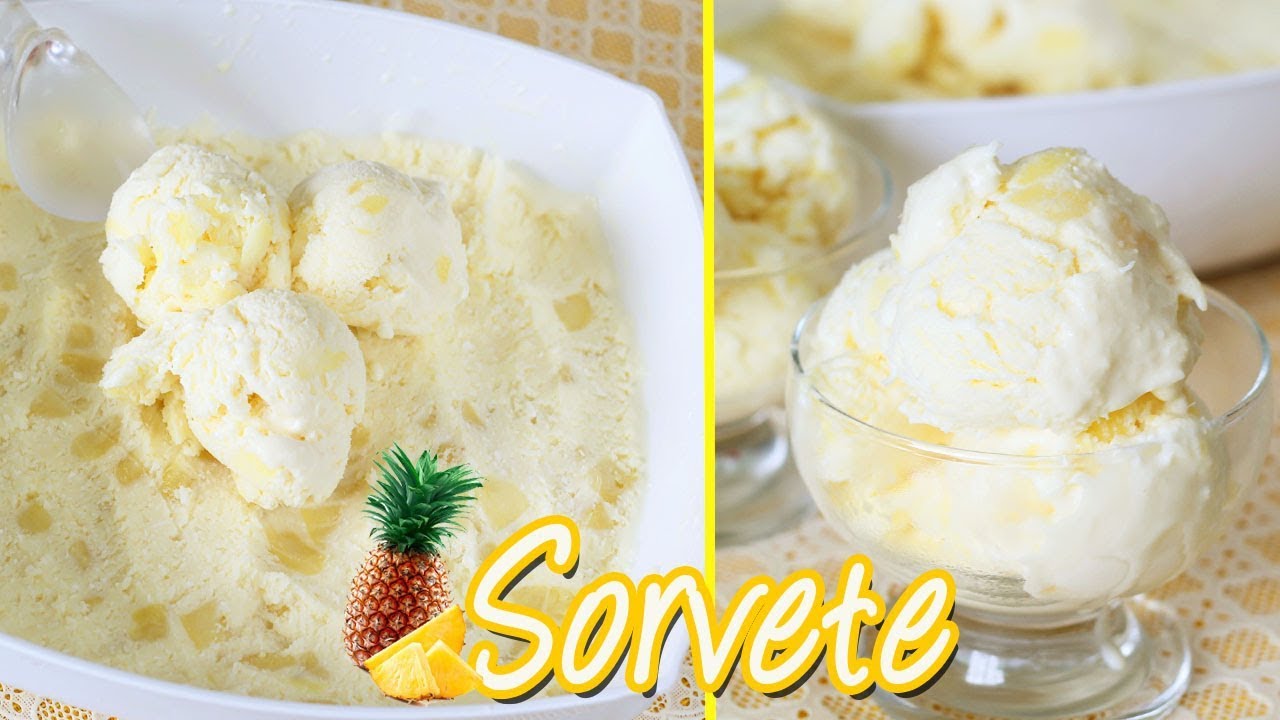 O Sorvete de Abacaxi Caseiro é uma sobremesa perfeita para refrescar e deliciar em dias quentes. Esta receita combina o sabor tropical do abacaxi fresco com a cremosidade do leite condensado e do creme de leite, criando uma experiência de sabor única e memorável. A adição de leite de coco e coco ralado traz uma textura suave e um toque exótico, complementando perfeitamente a doçura natural do abacaxi. O processo de preparação é surpreendentemente simples, tornando-o acessível até mesmo para iniciantes na cozinha. Ao final, o sorvete possui uma consistência perfeita, equilibrando o frescor do abacaxi com a riqueza do creme, ideal para ser servido como sobremesa após um almoço ou como um lanche refrescante. Além de ser uma opção mais saudável em comparação aos sorvetes industrializados, o Sorvete de Abacaxi Caseiro oferece a alegria e a satisfação de criar algo delicioso e refrescante em casa, perfeito para compartilhar com a família e amigos.